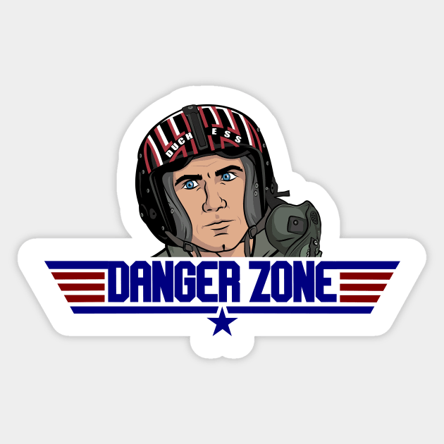 DangerZone Sticker by GoonyGoat